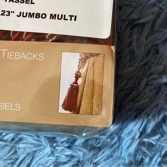 Charlemagne 2 Tassel Rope Tiebacks - Picture 5 of 8